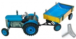  KOVAP Traktor ZETOR s valníkem modrý, hračka