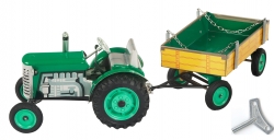  KOVAP Traktor ZETOR s valníkem zelený, hračka