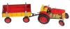 KOVAP Traktor Zetor a valník červený, hračka
