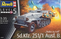 Plastikový model Revell Sd.Kfz. 251/1 Ausf. B Stuka zu Fuß 1/35, 03248