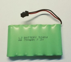 Náhradná batéria NI-CD 700mAh 7,2V