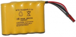 Náhradná batéria, Akumulator NiCd 350mAh 6V