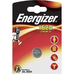 Gombíková batéria Energizer CR 1620 Lithium CR1620 79 mAh 3V