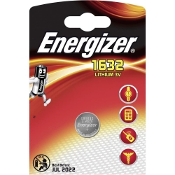 Gombíková batéria Energizer CR1632 Lithium 1632 130 mAh 3V