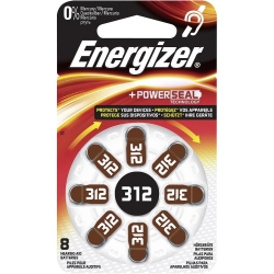 Gombíková batéria Energizer ZA312 Zinc Air 312 160mAh 1,4V 8dB