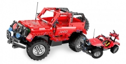 RC stavebnica na diaľkové ovládanie Double Eagle: Jeep Wrangler 2v1 2.4GHz 1:14, C51001W