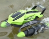 RC Obojživelník Amphibious Aqua Stunt Car, 2,4GHz zelený