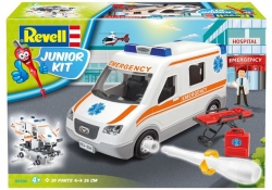 Plastový model na skladanie Revell Ambulance Junior Kit 1/20, 00806