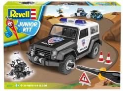 Plastový model na skladanie Police Offroad Vehicle Junior Kit 1/20, 00807