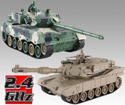 RC Súbojové tanky na diaľkové ovládanie, UF: Chinese 96 a American M1A2, 2.4GHz