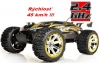 RC hračka na diaľkové ovládanie NQD Land Buster 1:12 Monster Truck žltý 2.4GHz