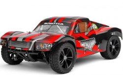 RC auto HiMoto Spatha ( Zenit SC )  RTR  2,4GHz, 1:10 červevý