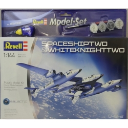 Plastový model Revell SpaceShipTwo & WhiteKnightTwo Model Set 1/144, 64842