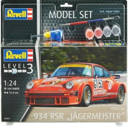 Plastový model Revell Porsche 934 RSR Jägermeister Model Set 1/24, 67031