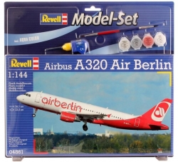 Plastový model Revell Airbus A320 Model Set 1/144, 64861