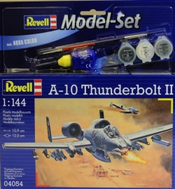 Plastový model Revell A-10 Thunderbolt II ModelSet 1/144, 64054