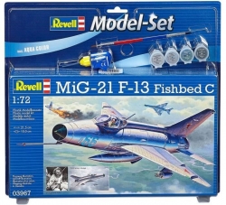 Plastový model Revell MiG-21 F-13 Fishbed C Model Set 1/72, 63967