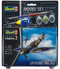 Plastový model Revell Spitfire Mk. IIa Model Set 1/72, 63953