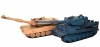 RC Súbojové tanky na ovládanie, UF: M1A2 Abrams a German Tiger v2 , 2.4GHz, UF/99827