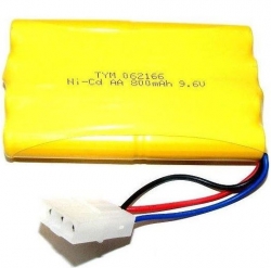 Batéria NiCd 800mAh 9.6V Tamiya 3 pin