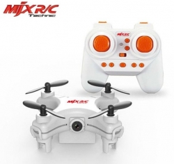 RC mini dron MJX X905C, HD Camera + SD 4GB, 2.4GHz, bielý