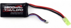 Batéria Himoto 1500mAh 25C 7.4V LiPo Mini Tamiya