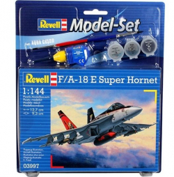 Plastikový model na lepenie Revell F/A-18E Super Hornet Model Set 1/144, 63997