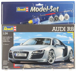Plastový model na lepenie Revell Audi R8 Model Set 1/24, 67398