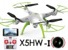 RC dron na diaľkové ovládanie Syma X5HW-1, WiFi FPV, kamera HD, 2.4GHz , zelen