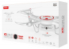 RC kvadrokoptéra Syma X5UW-D, FPV 720p kamera WiFi, diaľkovo otáčacia kamera, biela