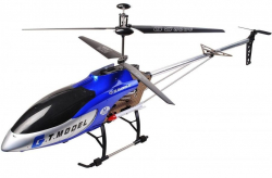 RC vrtuľník G.T. Model: Helikopter QS8006 - gigant 134cm modrý