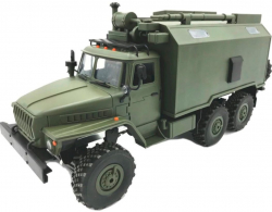 RC Vojenský nákladný automobil na diaľkové ovládanie WPL B-36, 6x6, 2.4GHz