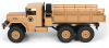 RC Vojenský nákladný automobil na diaľkové ovládanie WPL B-16, 6x6, 2.4GHz žltý