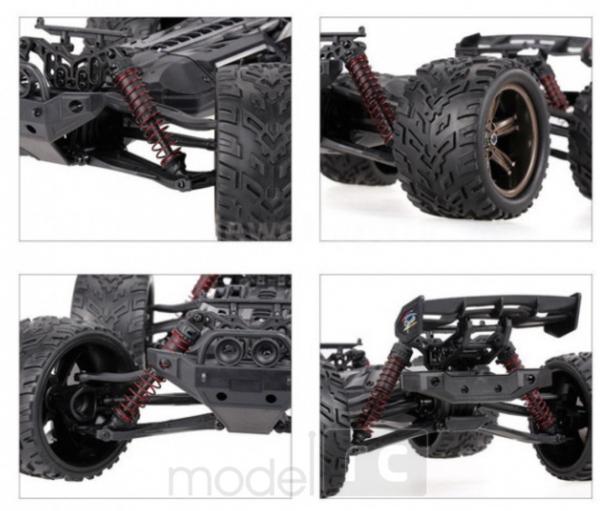 RC auto XLH: Truggy Racer 2WD 1:12 2.4GHz RTR - zelená