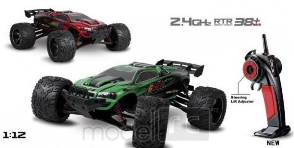 RC auto XLH: Truggy Racer 2WD 1:12 2.4GHz RTR - zelená