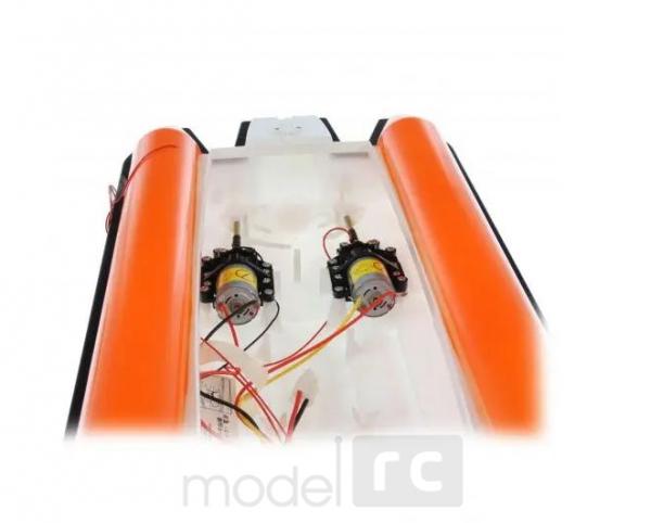 RC motorový čln Double Horse Superlative oranžový