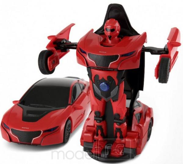 RC Mini transformátor Rastar Die Cast 1:32 RTR - červený