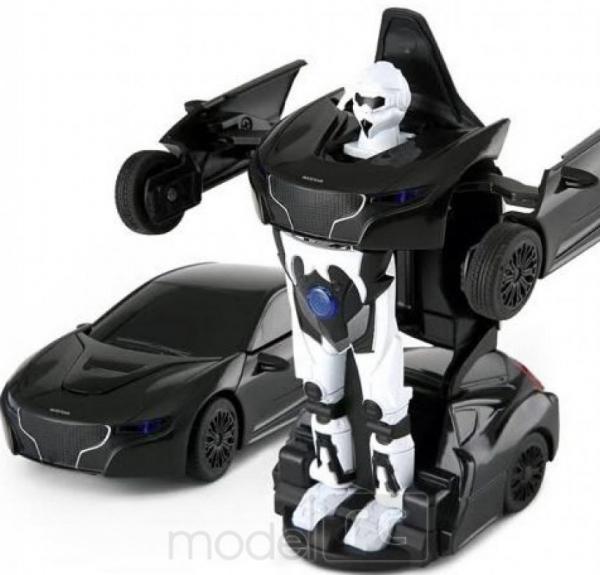 RC Mini Transformer Rastar kovový 1:32 RTR - biely