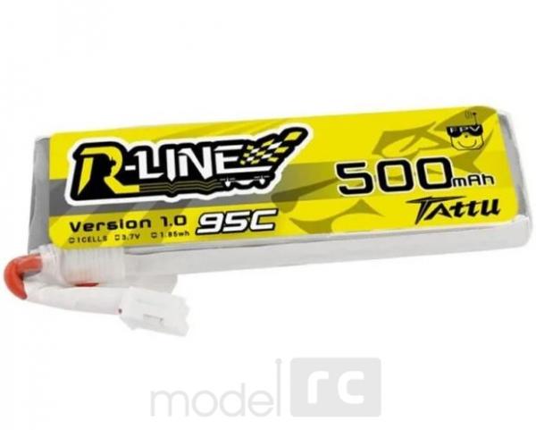 Batéria Gens Ace TATTU: 500mAh 3.8V 95C JST-XH R-Line