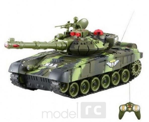 RC tank na diaľkové ovládanie T-90 1:24 RTR - zelený