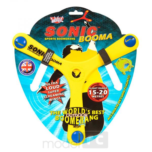 Bumerang Wicked Boomerang Sonic Booma - exteriérový žltý