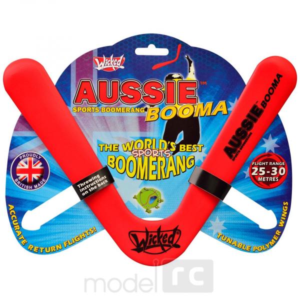 Bumerang Wicked Boomerang Aussie Booma - exteriérový červený