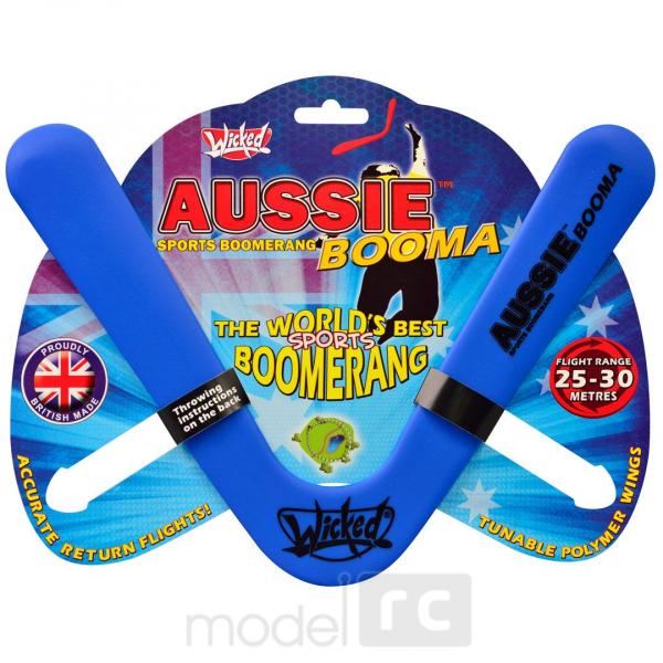 Bumerang Wicked Boomerang Aussie Booma - exteriérový modrý
