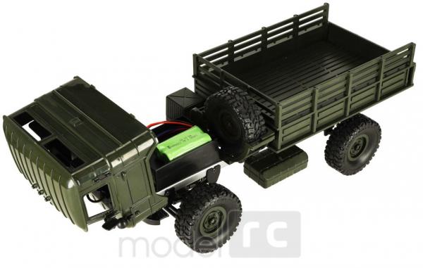 RC Vojenský nákladný automobil na diaľkové ovládanie Military Truck Off-Road 4WD