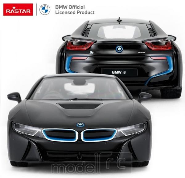 RC auto na ovládanie BMW i8 RASTAR 71010 1:14 RTR - čierna