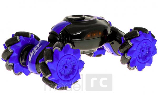 RC obojstranné auto na ovládanie gestami ruky Speed Pioneer Stunt Car 360 LH-C019S modré