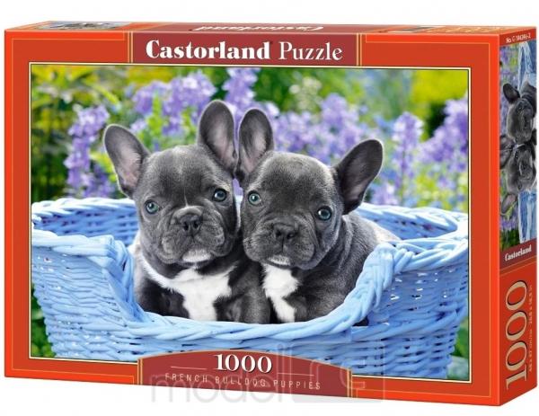 CASTORLAND Puzzle 1000 French Bulldog Puppies 104246-2