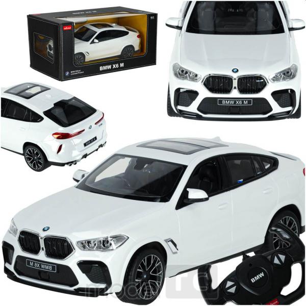 RC hračka na ovládanie Rastar BMW X6 M 99200 1:14 biele