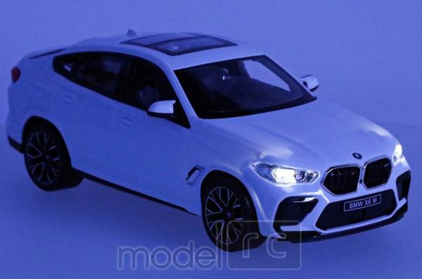 RC hračka na ovládanie Rastar BMW X6 M 99200 1:14 biele