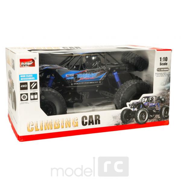 RC Crawler na diaľkové ovládanie Climbing Car 1:10 4WD 48cm modré